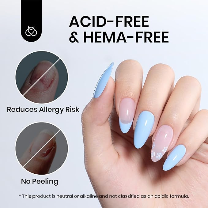 Beetles Nail Dehydrator & Nail Primer Set – No Lifting Nail Prep, Strong Bond, HEMA Free, Acid-Free, Long Lasting for Gel Nails & Acrylic