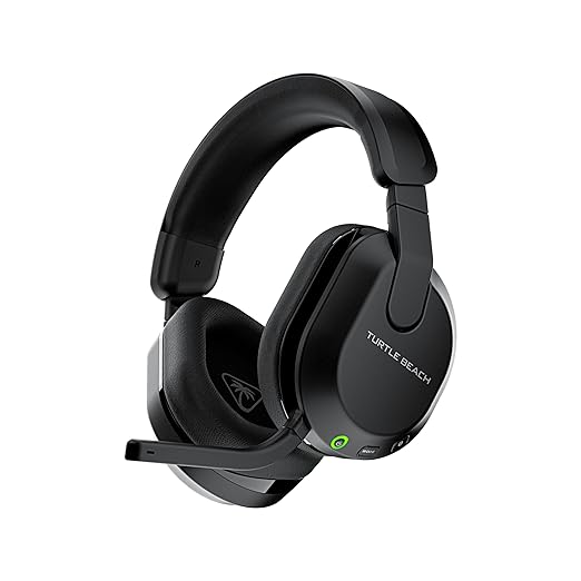 Turtle Beach Stealth 600 Wireless Multiplatform Amplified Gaming Headset for PS5, PS4, PC & Mobile – Bluetooth, 80-Hr Battery, Noise-Cancelling Flip-to-Mute Mic, 50mm Speakers – Black (Renewed)