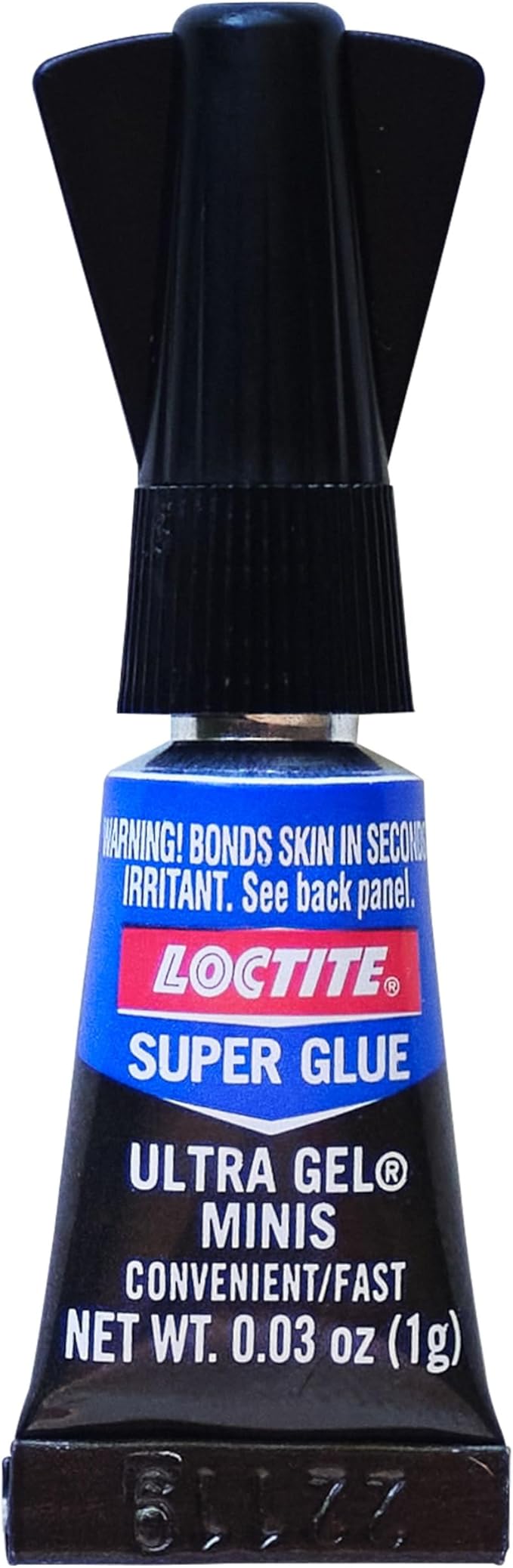 Loctite Super Glue Ultra Gel Minis, Clear, 0.03 fl oz Tube, 3 Pack - Superglue for Plastic, Wood, Metal, Crafts & Repair, Cyanoacrylate Adhesive Instant Glue, Quick Dry