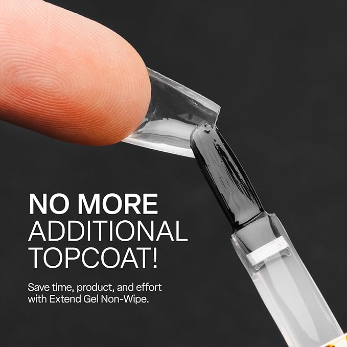 APRÉS Nail Non-Wipe Extend Gel, Soak Off HEMA-Free TPO-Free Gel-X Tips Adhesive 15ml / 0.5oz