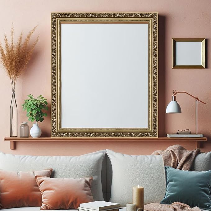 Outus 68ft Frame Bulletin Board Border Die-Cut Rolled Trim,Refined | Straight Picture Frame Border, Vintage Style Classroom Chalkboard Decor, Trimmable School Office Party Displays