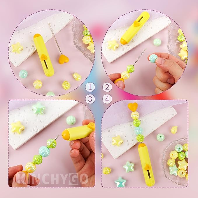 10 Pack Beadable Letter Openers Blanks Heart Metal | Beaded Envelope Opener for Slitter Mail 10 Colors