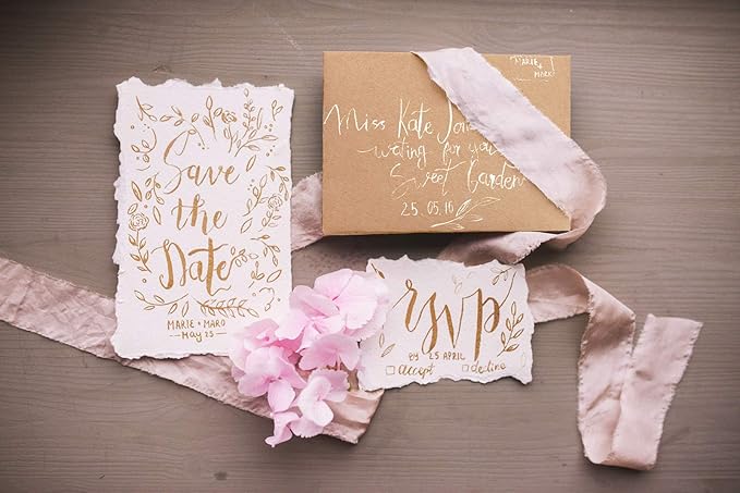 ValBox 4.6x6.3" Kraft Envelopes 100 PCS 120 GSM Brown Contour Flap Invitation Envelopes for Baby Shower, Graduation, Wedding, Invitations - Gummed Flap
