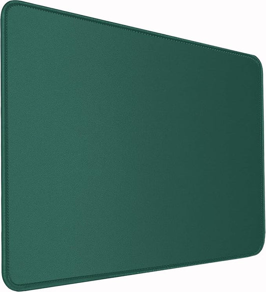 Mouse Pad, Large Gaming Mouse Pad with Double Stitched Edges, 14.9 x 11.7 inches Premium-Textured & Waterproof Mousepad, Nonslip Natural Rubber Base Mousepad for Laptop,Computer, Office, Green