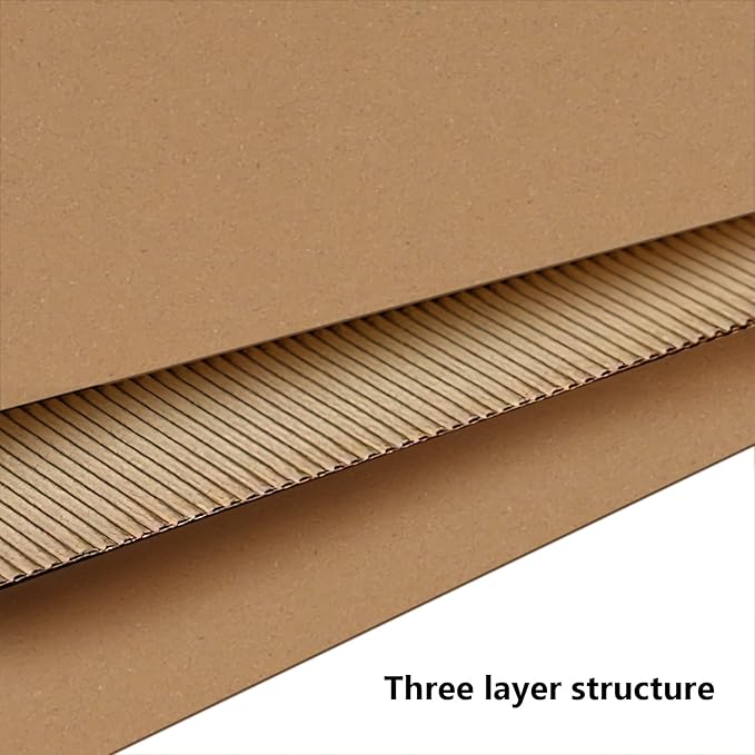 12x9x4 Inches Shipping Boxes Pack of 25, Small Corrugated Cardboard Box for Business Mailing Packaging, Brown