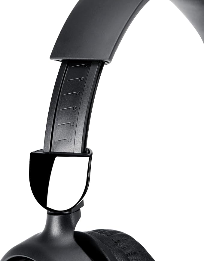Amazon Basics Bluetooth On-Ear Headphones Wireless with Microphone, Deep Bass, 35 Hour Playtime, Foldable, Collapsible, Portable Travel Friendly, Black