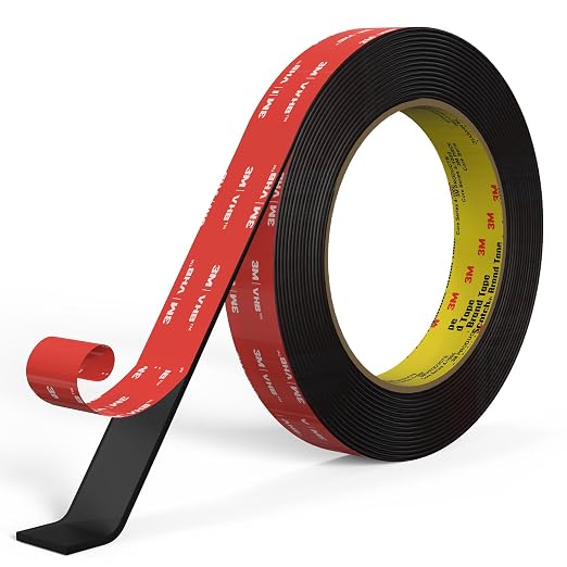tapify Double Sided Tape Heavy Duty 0.71 x 16.5FT | Double Sided mounting Tape for Walls,vhb Strong for Car, LED Strip Light, Home/Office Decorr