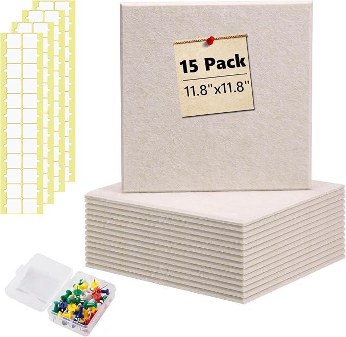 Large Bulletin Board 59" X 36" Cork Boards for Wall Alternative 15 Pack Oatmeal Non-Stripe Felt Bulletin Board 96 Safe Adhesive 35 Push Pins for Office School Home Room Decor