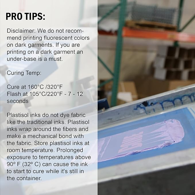 Rapid Cure® Pastel Green Plastisol Screen Printing Ink (5 Gallon - 640oz.) - Low Temp. Plastisol Screen Printing Ink, Fast Curing Plastisol Ink by Screen Print Direct - Shirt Printing Ink for Silk