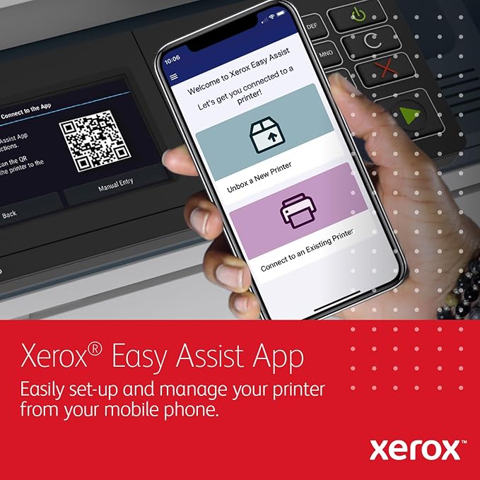 Xerox B230 Wireless Black and White Laser Printer | Compact design, 36 ppm black and white printing, hassle-free wireless setup, low running costs