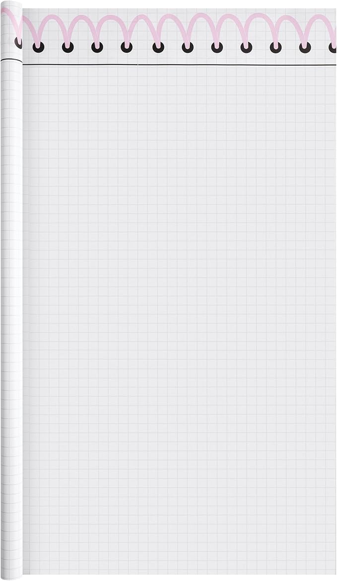 Fadeless Schoolgirl Style Bulletin Board Paper, Bright Idea Spiral, 47.25" x 25', 1 Roll