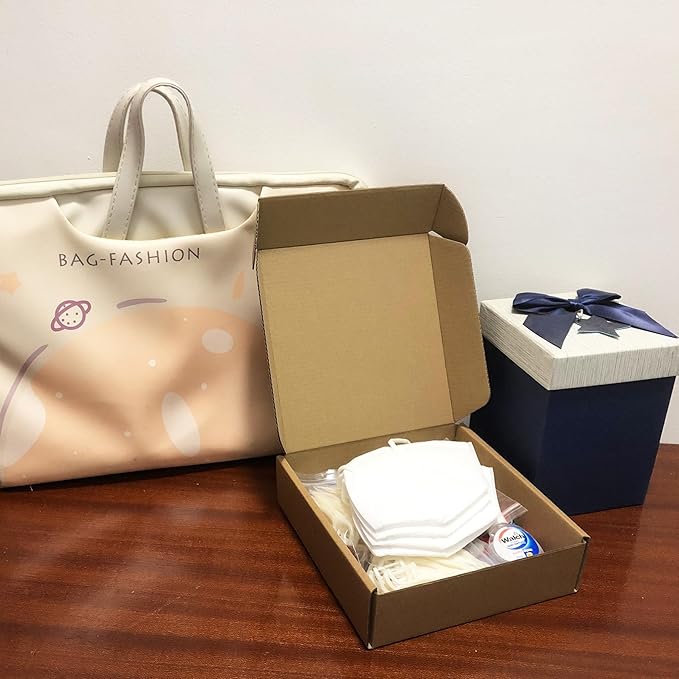 7x7x2 inches Shipping Boxes Set of 25, Brown Corrugated Mailing Cardboard Box Literature Mailer for Packing Small Business Moving and Storage,E-Commerce Packaging (7"×7“×2”)