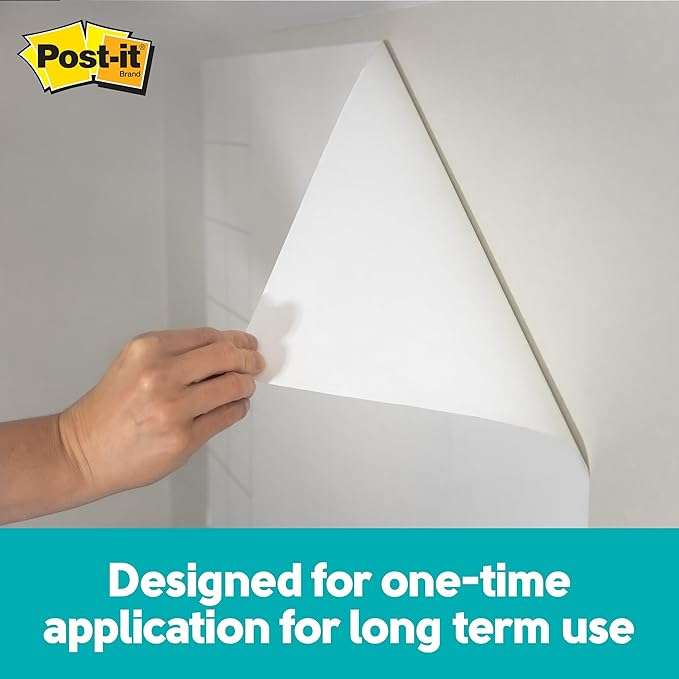 Post-it Flex Write Surface, 3 x 2 ft, The Permanent Marker Whiteboard Surface