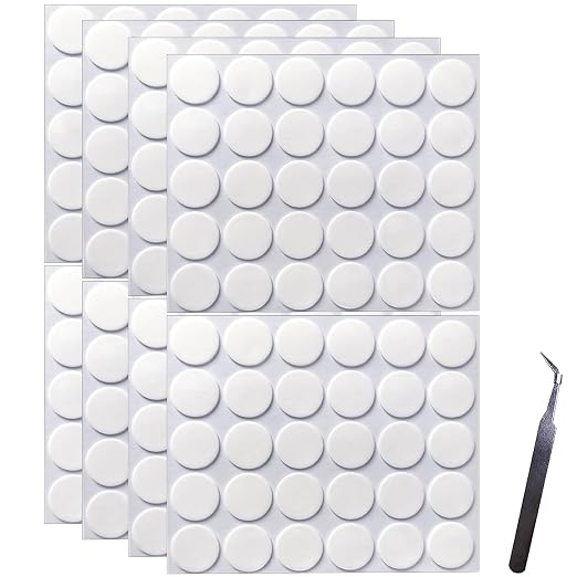 Birllaid Double Sided Tape, Removable, Strong Mounting Adhesive Dots for Picture Poster Decorations, Balloon, Photo, Art Craft, Party Supplies