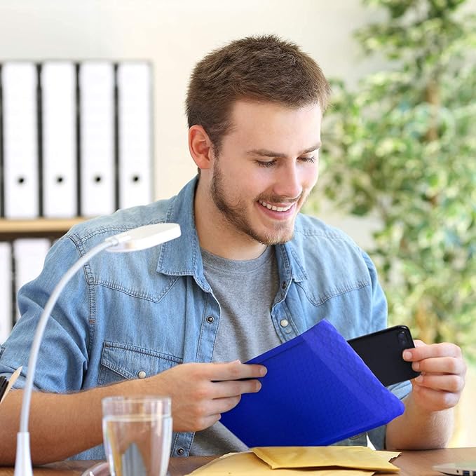 Metronic Blue Bubble Mailers 6x10 600 Pack Self-Seal Padded Mailer Usable Size 6x9'' Padded Envelopes, Bubble Mailers Bulk Package Packing Shipping Supplies for Small Business, Boutique