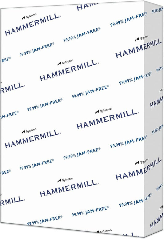 Hammermill A4 Paper, 20 lb Copy Paper (210mm x 297mm) - 1 Ream (500 Sheets) - 92 Bright, Made in the USA