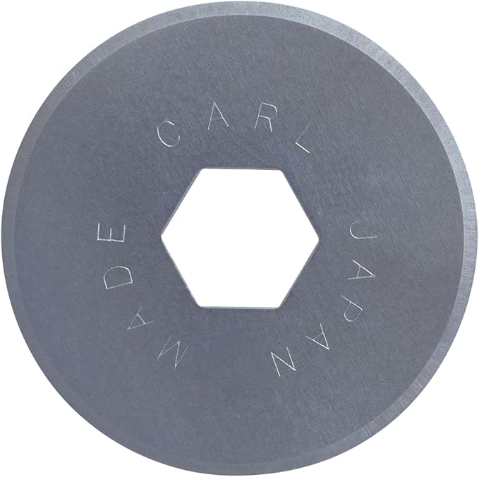Carl K-18 Replacement Blade Paper Cutter, Round Blade, Fluorine Coated, Pack of 1