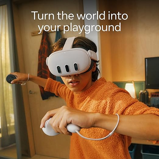 Meta Quest 3 512GB, one Low Monthly Price, 24 Months of Games and Extended Protection, Ultimate Virtual Reality Experience