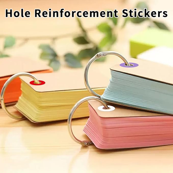 Hole Reinforcement Stickers Labels,Kraft,Pack of 2880