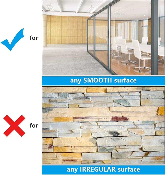 AFMAT Whiteboard Sticker, 36" x 24" Dry Erase Wallpaper, Stain-Proof & Super Sticky, No Ghost After 60 Days, Peel and Stick White Board Adhesive Paper Roll for Home/Office/Classroom, 3 Markers