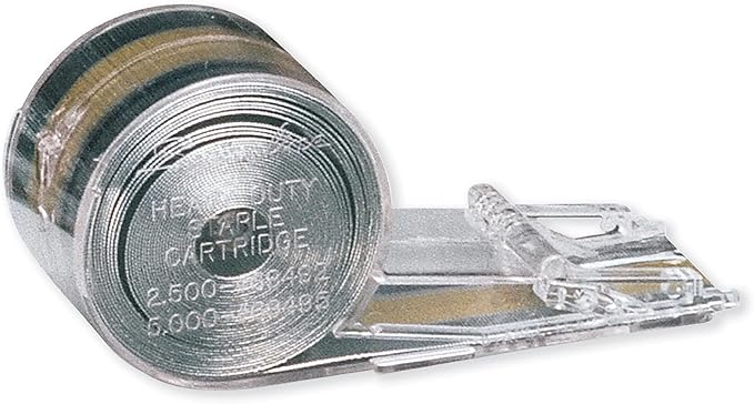 Swingline Premium Staple Cartridge, 5,000 Staples/Cartridge, 3/8" Leg Length, Jam Free Staples for Swingline Stapler Heavy Duty, Perfect for Home Office Supplies & Desktop, 70 Sheet Capacity (69495)