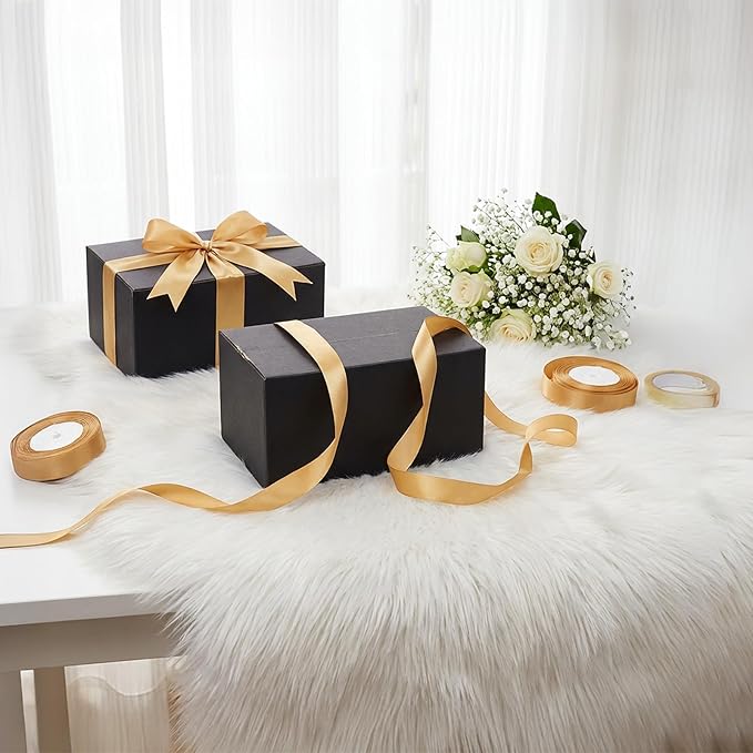 6x4x4 Black Shipping Boxes, 30 Pack Small Mailer & Packaging Boxes for Small Business, Heavy Duty Corrugated Cardboard, Ideal for Shipping & Packaging