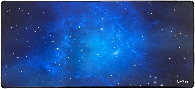 Large Mouse Pad Gaming XXL & Desk Keyboard Mat Size (35.4x15.7x0.1IN, 90x40 Sky Blue)