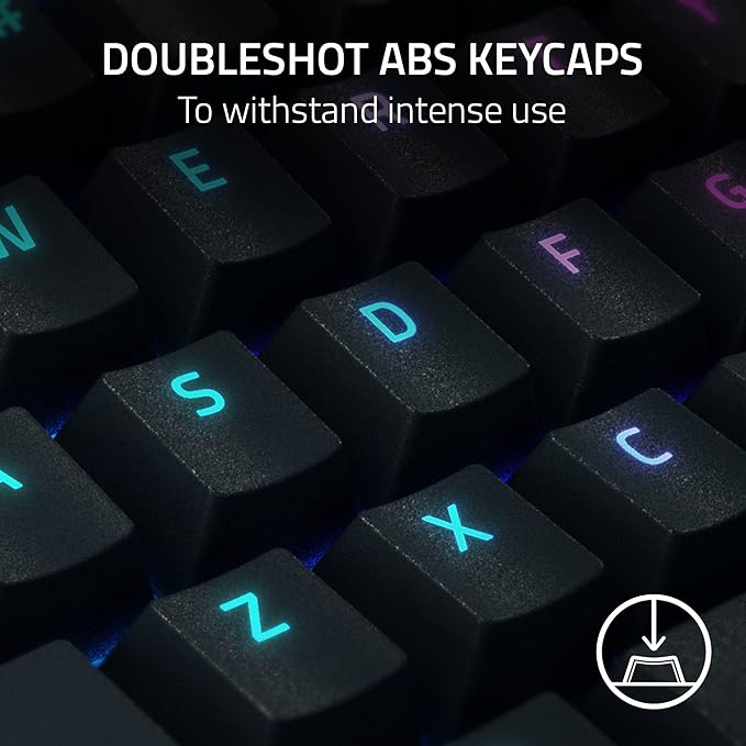 Razer BlackWidow V4 Pro Wired Mechanical Gaming Keyboard: Orange Switches Tactile & Quiet - Doubleshot ABS Keycaps - Command Dial - Chroma RGB - Magnetic Wrist Rest - Snap Tap
