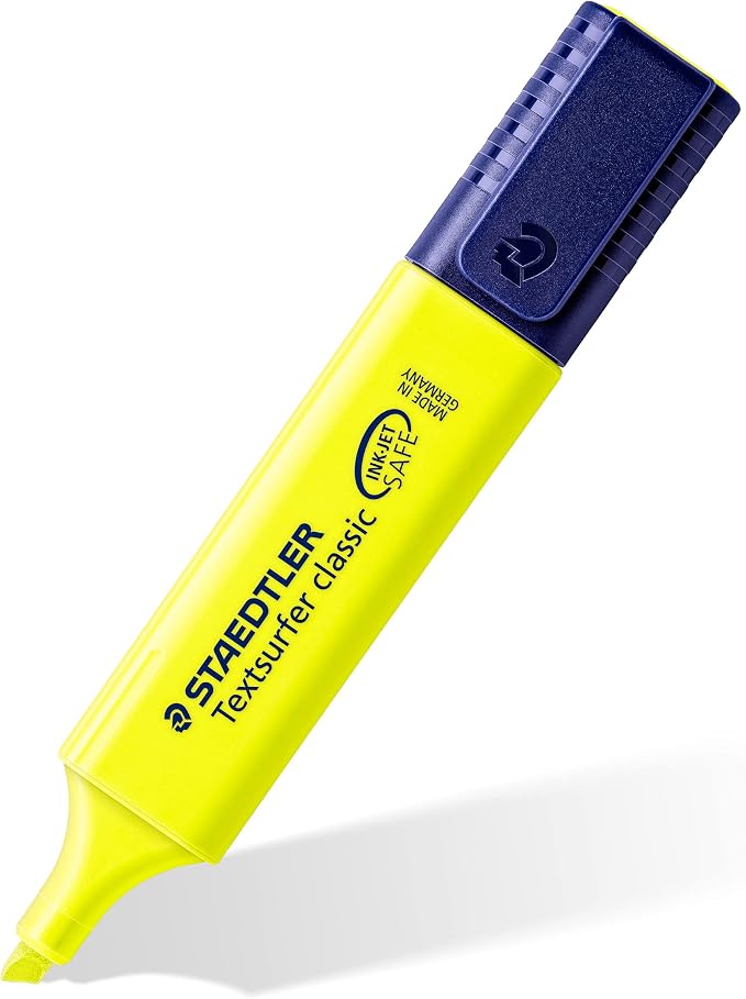 STAEDTLER 364-S WP4P Highlighter Textsurfer classic containing 3 + 1