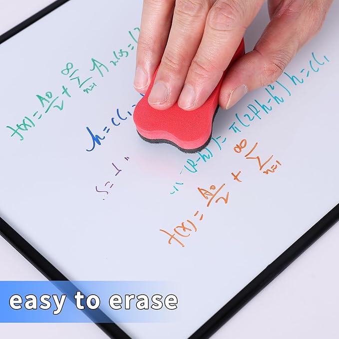 TWOHANDS Dry Erase Markers Fine Tip,Ultra fine Extra Fine Point 0.7mm,Low Odor,11 Assorted Colors,Whiteboard Markers for Office,Home,or Planning Whiteboard,12 Count,20581