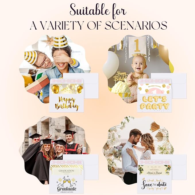 3000Pack A4 Envelopes 4-1/4 X6-1/4 Inch Self seal White 4 X 6 Envelopes For for Weddings, Invitations, Photos, Postcards, Greeting Cards Mailing,Baby Shower, Graduation