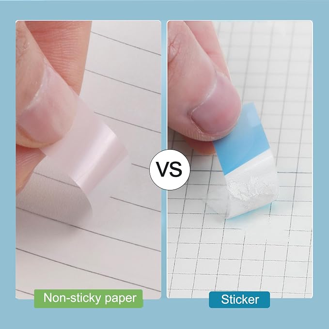 Golcellia Sticky Notes Tabs 900 Pieces Transparent Sticky Tabs, 0.47 Inch Index Tabs, Writable Repositionable Page Tabs for Books, Notebooks, Journals, Files, Neutral Earth Colors