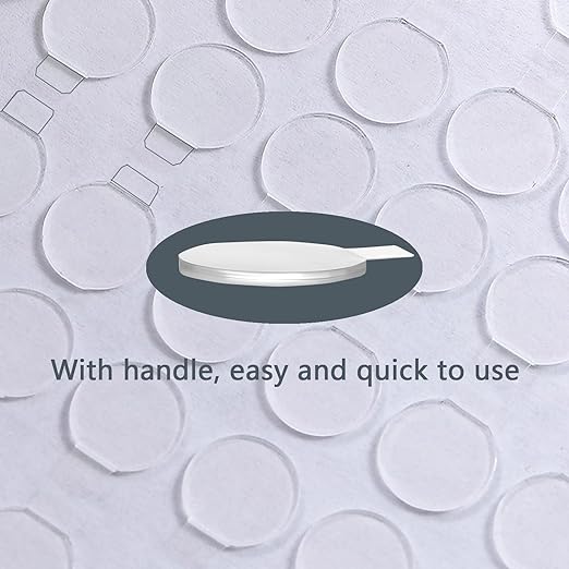 Adhesive Stick dots Two-Sided Sided Mounting Putty Stick Tack for Wall Hanging Crafts Balloons Festival Party Decorations,Clean Removable(0.4"*0.4"-600)