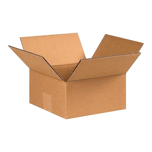 Tape Logic Shipping Boxes Flat 14"L x 11"W x 3"H, 25-Pack | Corrugated Cardboard Box for Packing, Moving and Storage