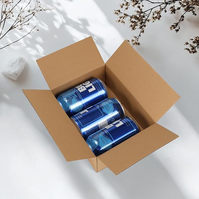 EdenseeLake 8x6x3 inches Shipping Boxes Small Cardboard Boxes for Packing, Moving, Mailing, 40 Pack