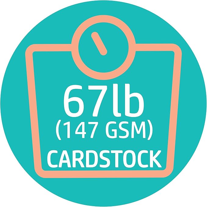 Springhill 8.5” x 11” Gray Colored Cardstock Paper, 67lb Vellum Bristol, 147gsm, 250 Sheets (1 Ream) – Premium Lightweight Cardstock, Vellum Printer Paper with Textured Finish – 066000R