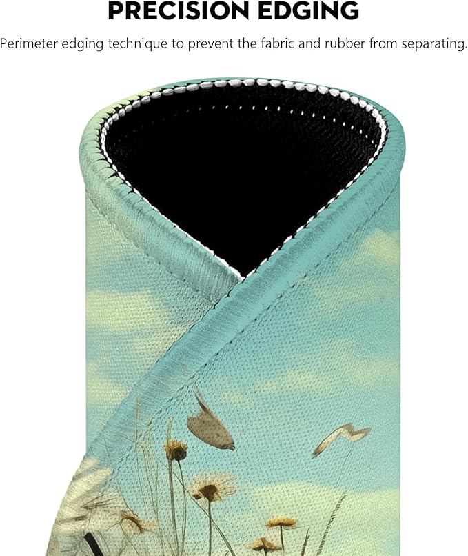 Serenity in Spring Daisies Mouse Pad - A Breath of Fresh Air for Your Desk, Stitched Edges Non-Slip Rubber Base Mouse Pads for Computers Laptop