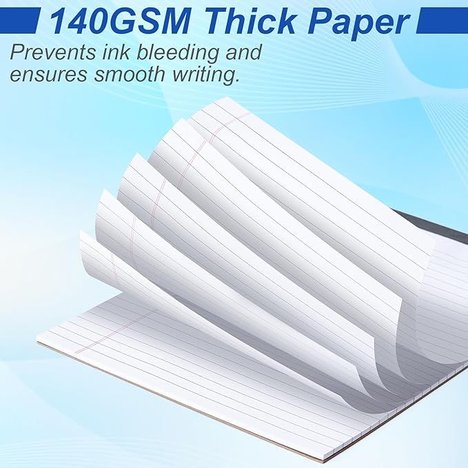 3 Pack Legal Pads 8.5 x 11, Notepads 8.5 x 11 Inch, 30 Sheets/Pack,White Note Pads Clear Print Writing Pads,Wide Ruled Legal Notepads,Lined Paper Pads,Sturdy Back for School,Home,Office,Business