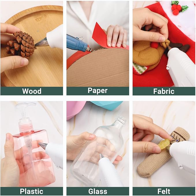 Metallic Silver Hot Glue Sticks, Manarty 48 PCS Full Size Hot Melt Glue Sticks, Sealing Wax Adhesive Stick for Stamp, Craft, Art DIY, Wedding Cards, Decoration, 0.43" Dia x 4" Long