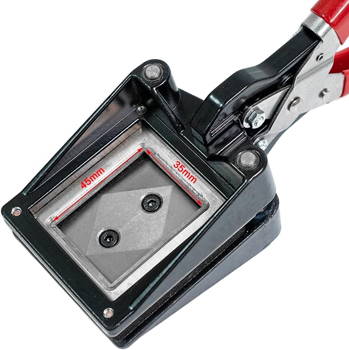 Handheld 35X45mm Passport Photo Cutter, Picture Trimmer Quick Cutting Tool with Precise Cutting, Picture Cutter Commonly Use in Passports, Licenses, and ID Cards