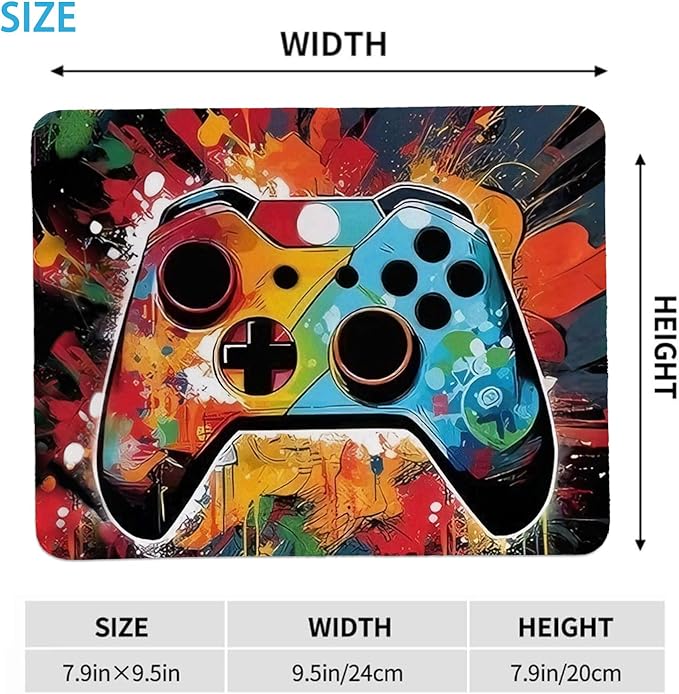 hold fizz Gaming Mouse Pad, Small Cool Gamer Mouse Pad, Gaming Boys Mousepad Accessories for Desk, Laptop, Office, Computer, 9.5x7.9 Inch