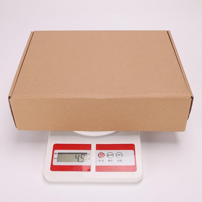 12x9x3 inch Shipping Boxes Set of 6 Brown, Inner Size 11.6x8.6x2.6 inch Cardboard Box Mailers for Small Business Packaging Mailing or Gift Wrapping Giving