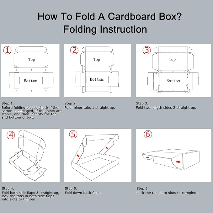 RLAVBL 9x6x2 Inches Shipping Boxes Set of 25, White Small Corrugated Cardboard Box, Mailer Boxes for Packing Small Business