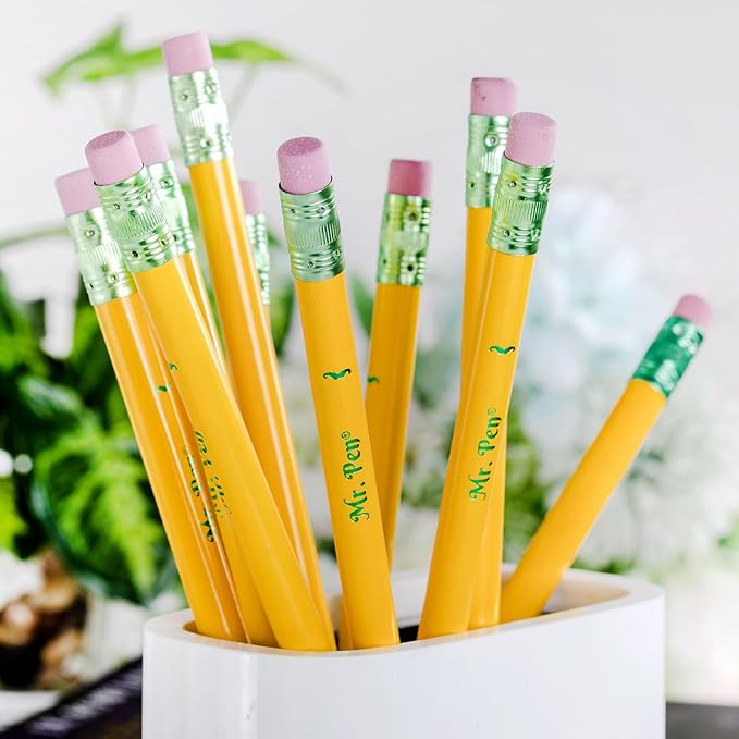 Mr. Pen- Jumbo Pencils, 20 Pencils with 1 Sharpener, Large Pencils