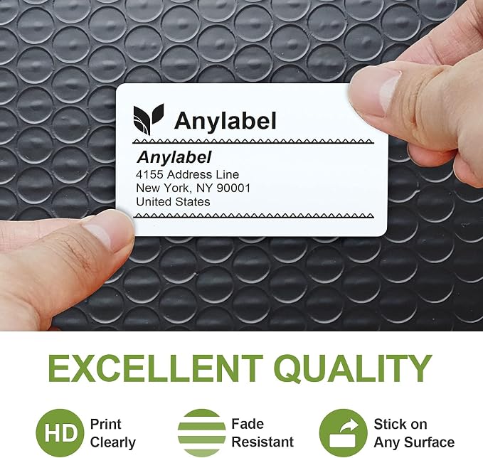 Compatible 2-1/8" x 4" Direct Thermal Labels Replacement for DYMO 30323 Address Shipping Postage Barcodes, Compatible with Rollo, DYMO 4XL & Zebra Desktop Printers (12 Rolls, 220 Labels/Roll)