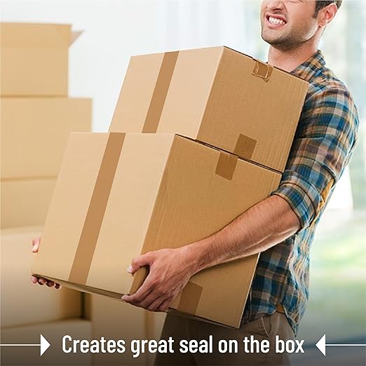 Mr. Pen- 12 Rolls Packing Tape with 2 Dispensers, 2” Wide, 50 Yards, Clear Packing Tape Heavy Duty for Mailing, Moving Boxes and Packaging