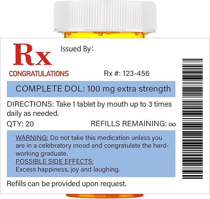 Kigeli 60 Pcs Nurse Graduation Party Favors Medication Pill Bottle Labels | Nursing Graduation Party Supply, Medication Pill Bottle Label, Pill Stickers, School Registered Bsn Rn Pharmd Pharmacist Gift