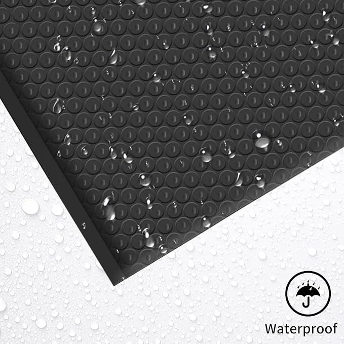 8.5x11 Inch 30 Pack Black Bubble Mailers, Waterproof Padded Envelopes, Self Seal, Strong Adhesion Bubble Envelopes, Cushioning Padded Mailers for Small Items