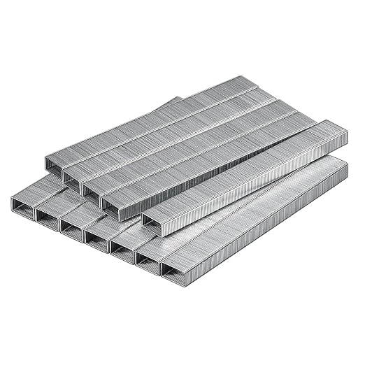 Bostitch Office Premium Staples for Jam-Free Stapling, 0.25 Inch, Full Strip, 5,000 Staples/Box