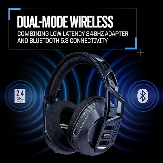 RIG 600 PRO HS Dual Wireless Multiplatform Gaming Headset with 2.4GHz/Bluetooth for PlayStation PS4, PS5, Nintendo Switch, Switch 2, PC, USB, Steam Deck, Android, iPhone - Arctic Camo